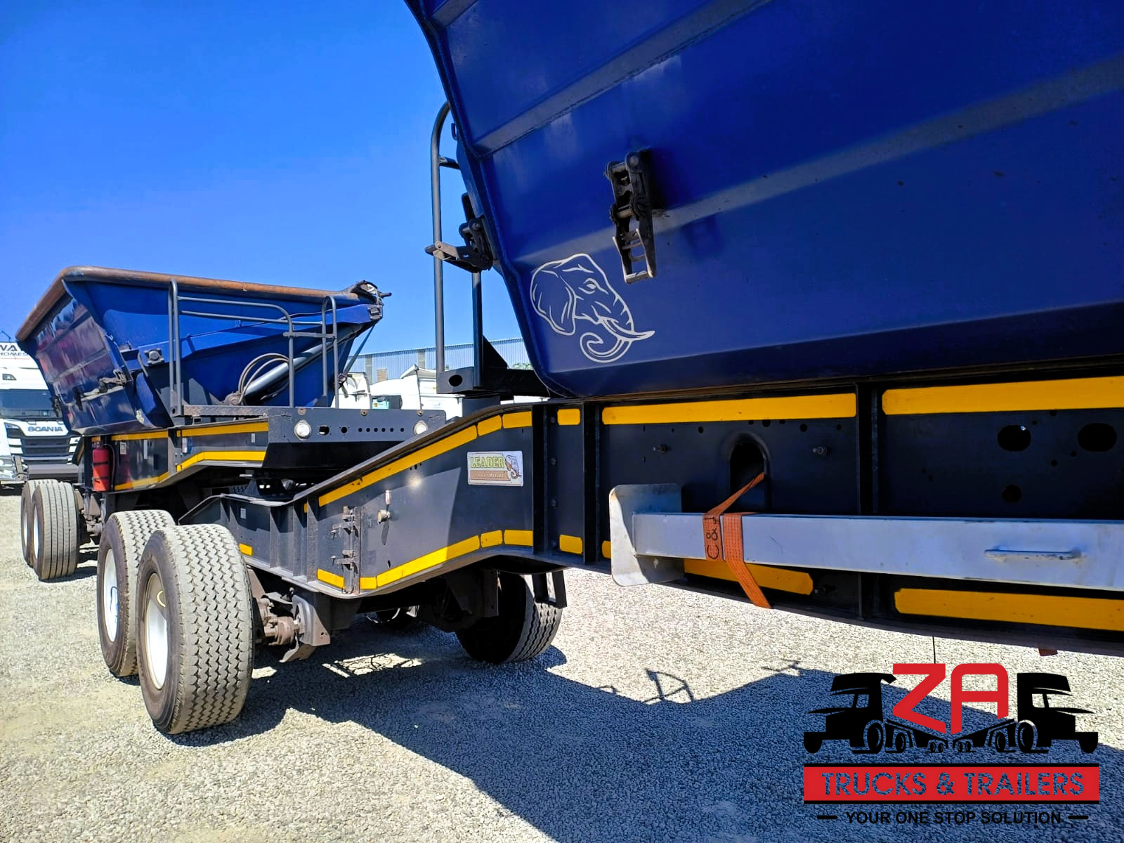2021 LEADER 20 CUBE SIDE TIPPER TRAILER #53339